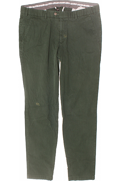 Pánské Kalhoty Zelené Vel. 54