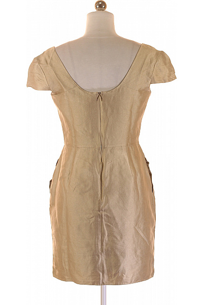 Pouzdrové šaty  Šaty Šedé ARMANI Second hand Vel. 42