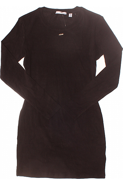 Guess Tričkové  Šaty Černé Vel. S