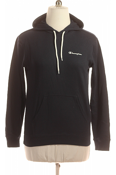 Champion Pánská Mikina Modrá Second Hand Vel. M