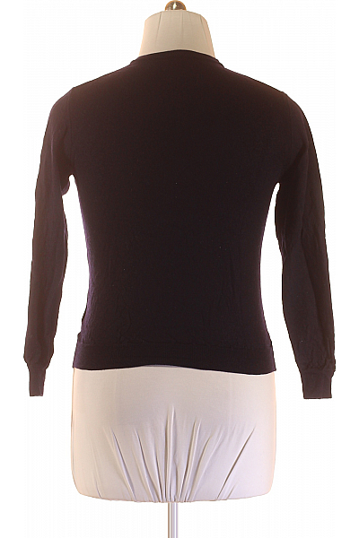 Manuel Ritz Dámský Pulovr Vlněný Modrý Second hand Vel. L