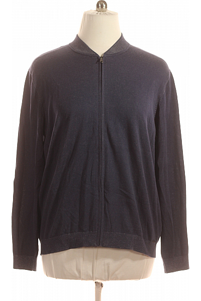 OLYMP Pánská Mikina Modrá Second Hand Vel. XXL