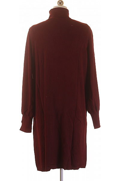 S.OLIVER  Šaty Pletené Vínová Vel. 40