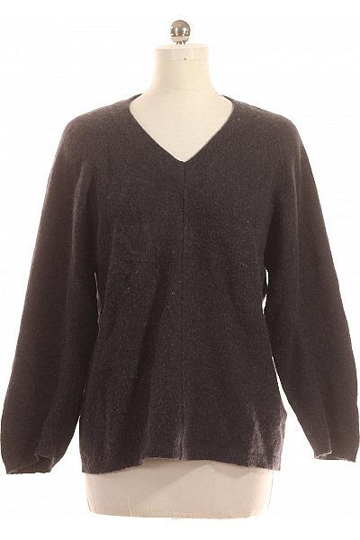 Dámský Svetr Lněný Černý Vel. 44