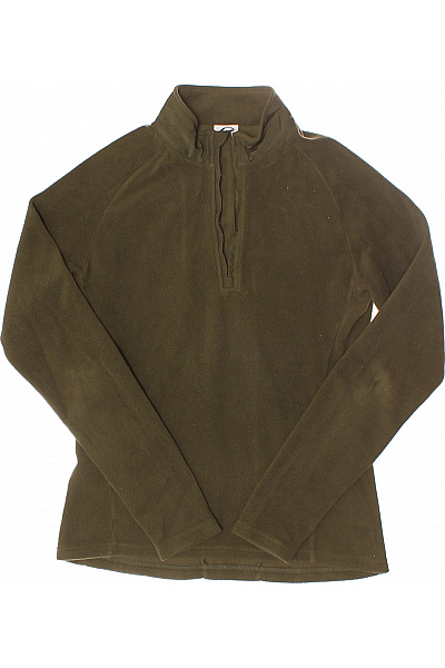 Funkční Dámská Mikina Zelená Vel. 36