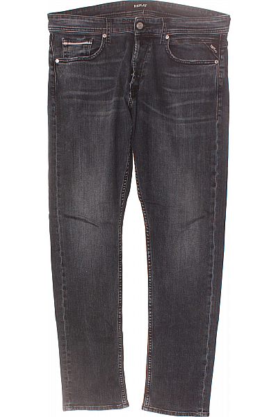 Pánské Džíny Modré REPLAY Second Hand Vel. W33/L34