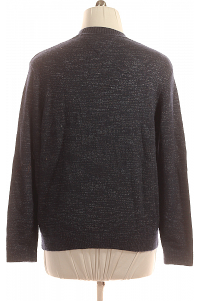 Pánský Svetr Modrý TOMMY HILFIGER Second hand Vel. L