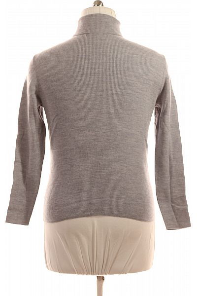 Dámský Svetr Meriný Šedý Vel. L