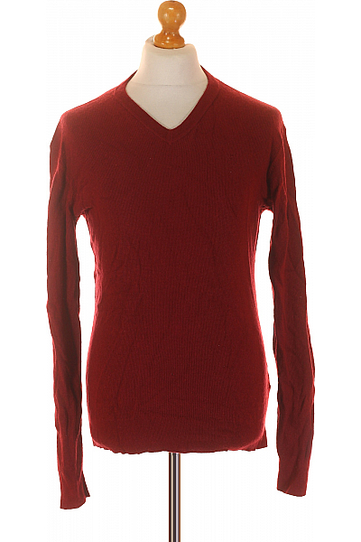 Pánský Pulovr Vínový HACKETT Vel. L