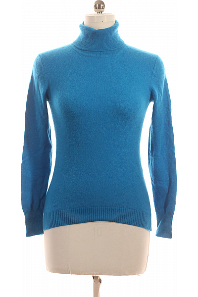 Dámský Rolák Kašmírový Modrý Vel. 40