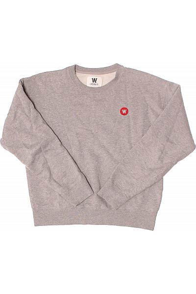 WOOD Dámská Mikina Bez Zapínání Šedá Second Hand Vel. S