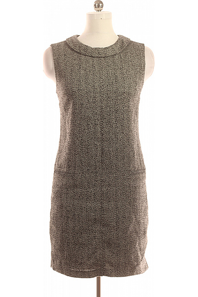 Next  Šaty Pletené Černobílé