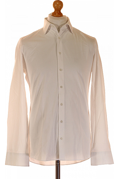 OLYMP Pánská Košile Jednobarevná Bílá Vel. 40 | OLYMP | obrázek 2