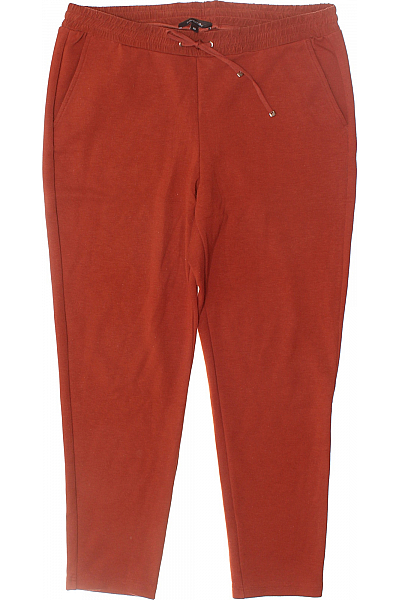 Dámské Kalhoty Hnědé COMMA Second Hand Vel. 40