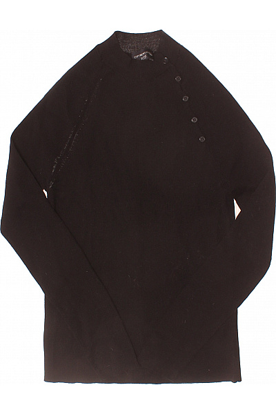 Dámský Pulovr Lněný Černý ARMANI Vel. S