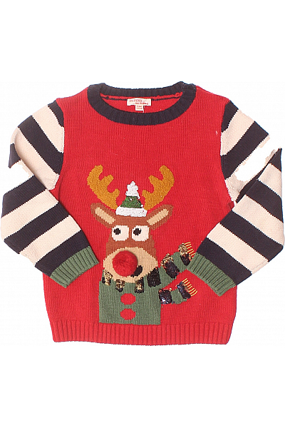 Chlapecký Svetr Červené Du Pareil Au Meme Second hand