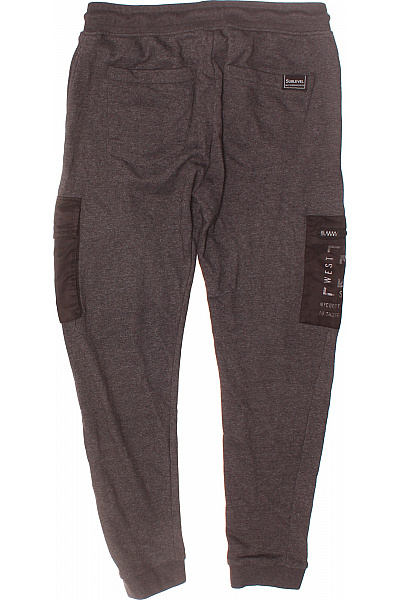 Pánské Tepláky Šedé Vel. L