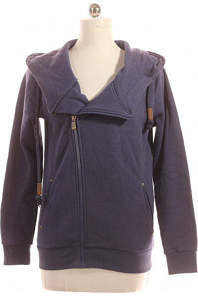 Dámská Mikina Rozepínací Modrá FB SISTER Vel. M