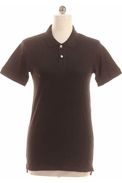 Crone Dámské Polo Tričko Černé Vel. M