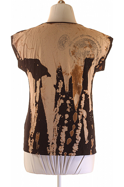 Dámské Tričko Barevné DESIGUAL Vel. L