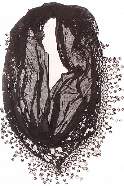  Šátek Trojúhelník Černé Second hand