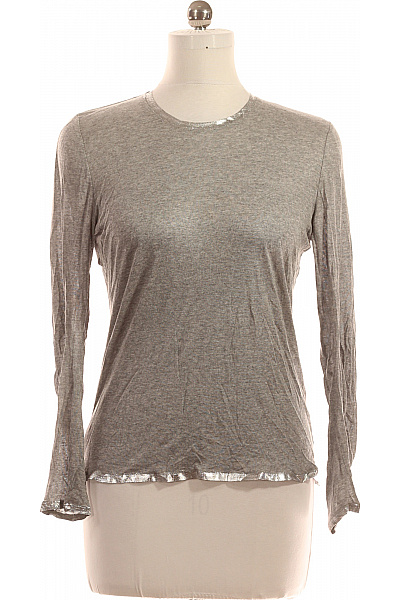 Zadig&Voltaire Deluxe Jednoduché Dámské Tričko Šedé