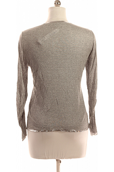 Zadig&Voltaire Deluxe Jednoduché Dámské Tričko Šedé