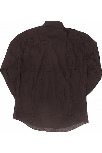 Pánská Košile Jednobarevná Černá Vel. 39 | LAWRENCE GREY | obrázek 2