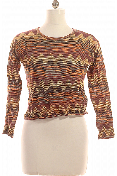 Dámské Tričko Růžový MISSONI Second Hand Vel. M