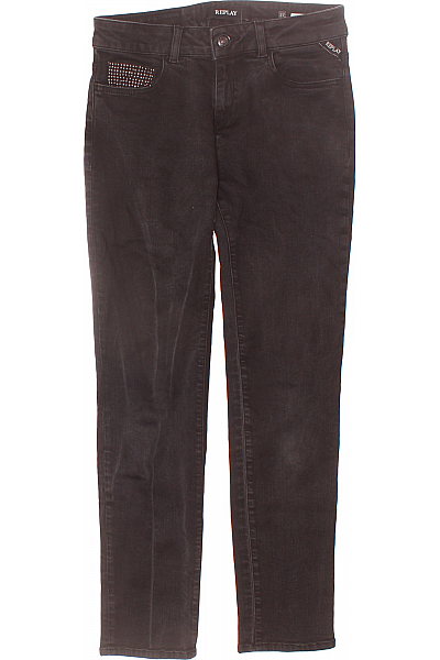 REPLAY Dámské Džíny Černé Vel. 27