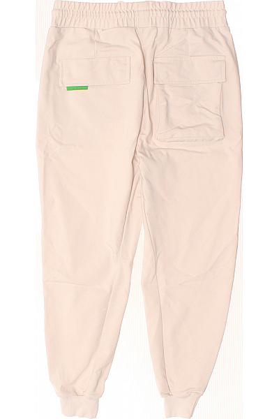 Pánské Tepláky Béžové ELIAS RUMELIS Vel. M