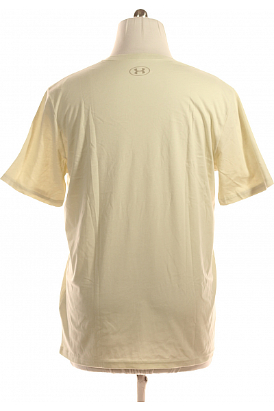 UNDER ARMOUR Sportovní Pánské Tričko Béžové Vel. XL