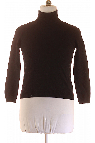 Dámský Rolák Vlněný Černý Hugo Boss Second Hand Vel. XL