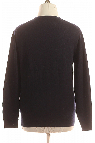 GANT Pánský Svetr Vlněný Modrý Vel. XL