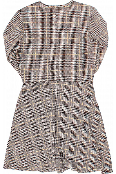  Šaty Pletené Šedé Canda Second hand Vel. S