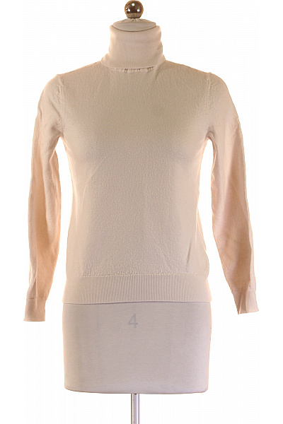 Dámský Svetr Vlněný Béžový Hugo Boss Second Hand Vel. M