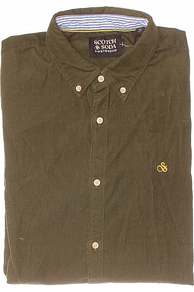 Pánská Košile Zelená Scotch & Soda Second Hand Vel. XL