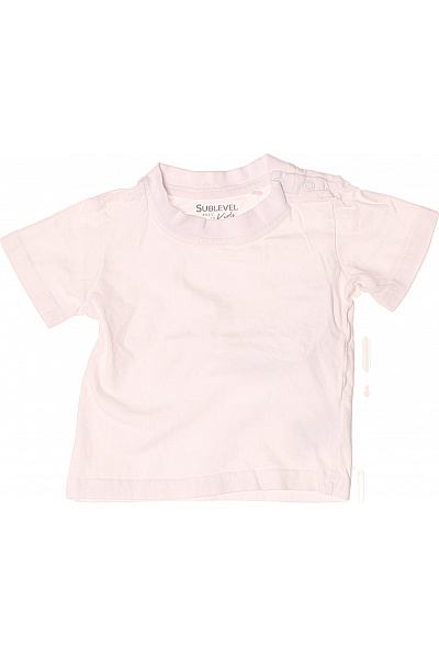 Kojenecké Tričko Chybí štíteý Stříbrný 