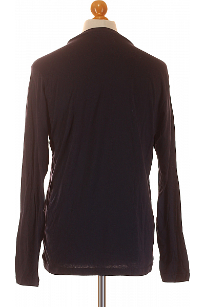 Pánské Tričko s Potiskem Modré JACK & JONES Vel. M