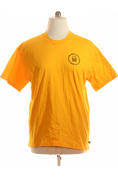 Sportovní Pánské Tričko Oranžové Nike Vel. L