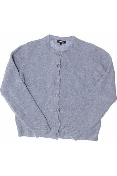 Dámský Cardigan Meriný Modrý Second Hand Vel. 36