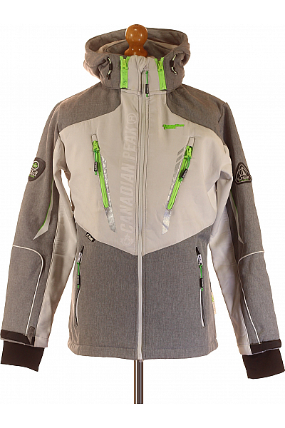 Sportovní Pánská Bunda Šedá Second Hand Vel. S