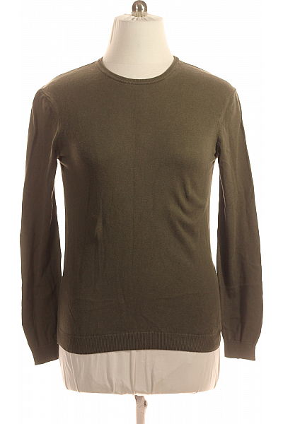 Pánský Pulovr Zelený Roberto Cavalli Vel. L