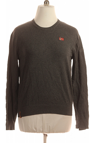 Pánský Pulovr Šedý Geographical Norway Vel.  XXL