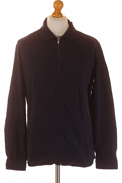 RUCK & MAUL Pánská Přechodné Bundy Modrá Second Hand Vel. S