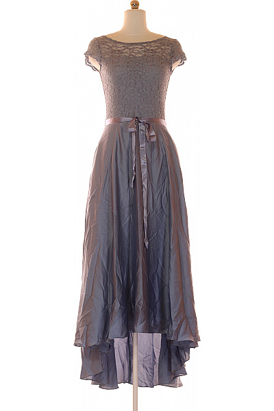 Swing Šaty Modré Vel. 36