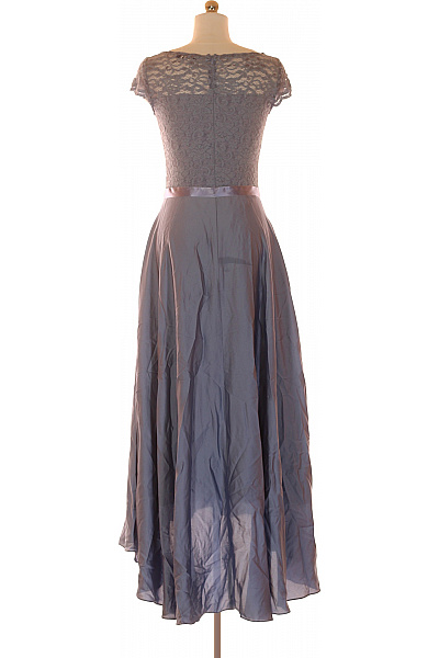 Swing Šaty Modré Vel. 36