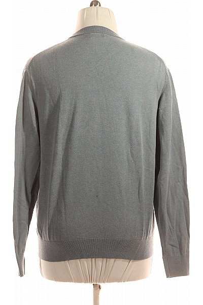 Pánský Svetr Modrý Calvin Klein Second hand Vel. XL