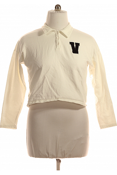 VERO MODA Dámské Tričko Bílé Second Hand Vel. L