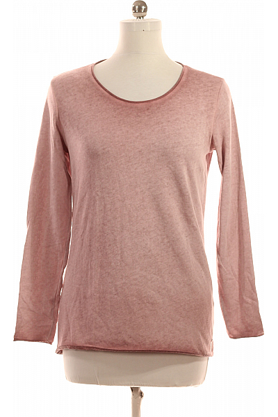 Jednoduché Dámské Tričko Růžové Second hand